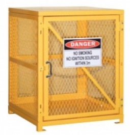 Forklift Cylinder Cages - Safe Storage Cage