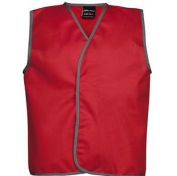 Kids Coloured Tricot Vest Red