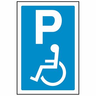 Disabled Parking ACM Sign
