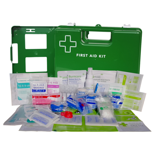 Medium Catering First Aid Kit (Wall Mountable Clip On/Off Box)
