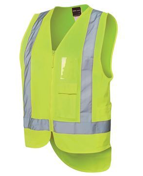 Safety Vest Hi Viz Day Night Lime/Yellow