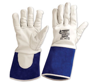Gloves Tig Welding Premium Goatskin Kevlar Lined