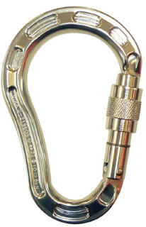 Carabineer Alloy screw gate with side swing action 22KN