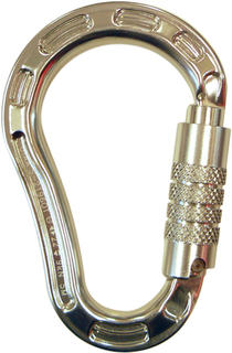 Carabineer Alloy triple locking with side swing action 22KN