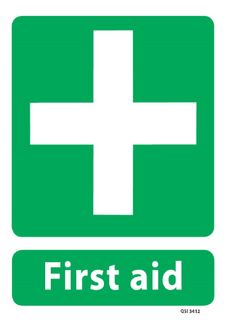 First Aid 340 x 240mm