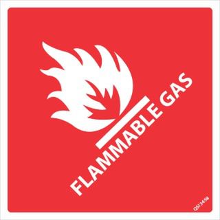 Flammable Gas 240x240mm