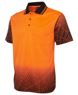 Hi Vis S/S Web Polo-Select Colour