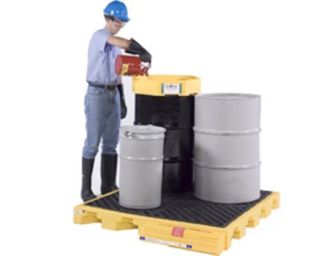Ultra Spill Deck Bladder System - 4 Drum Capacity