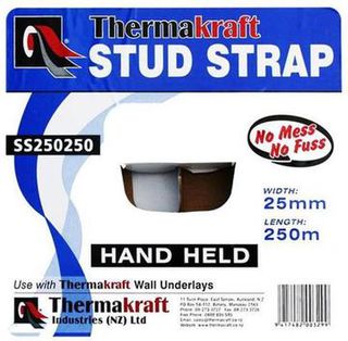 Thermakraft Stud Strap 25mmx 250m Blue