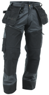 TWZ Craftsman 280g Polycotton Trouser Black Grey