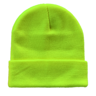 Acrylic Knitted Fluro Beanie