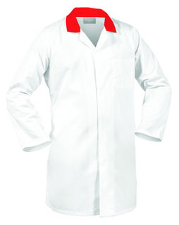 TWZ Food Industry Smartzone Dustcoat 240g Domed Red