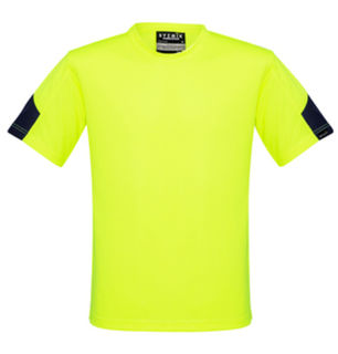 Mens Hi Vis Squad Tee Yellow