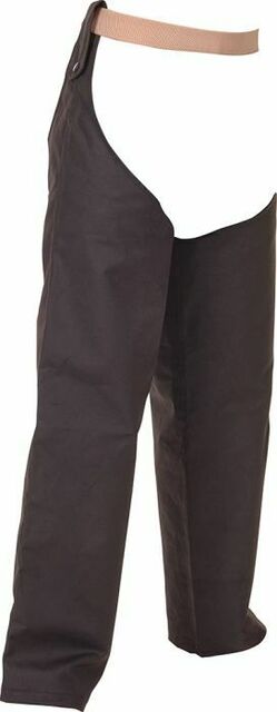 Caution Oilskin Chaps Brown
