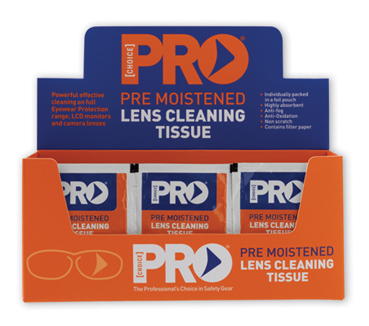 Lens Cleaning Wipes Box/100
