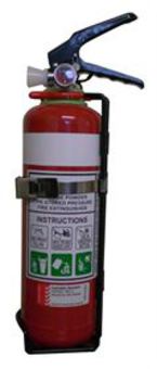 Fire Extinguisher ABE Dry Powder 2.0kg (Rating: 3A:30B:E)