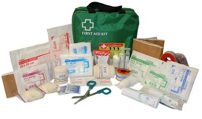 Industrial 1-25 Person First Aid Kit (Soft Pack)