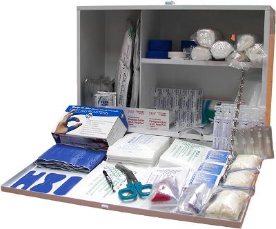 Large Catering First Aid Kit (Wall Mountable Metal Box)