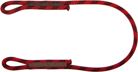 Lanyard connector Kernmantle Rope 11mm x 1600mm
