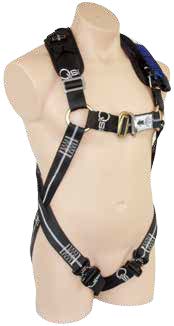 Release Buckles SBE8QRFull Body Self-Conforming Adjustable Harness Quick