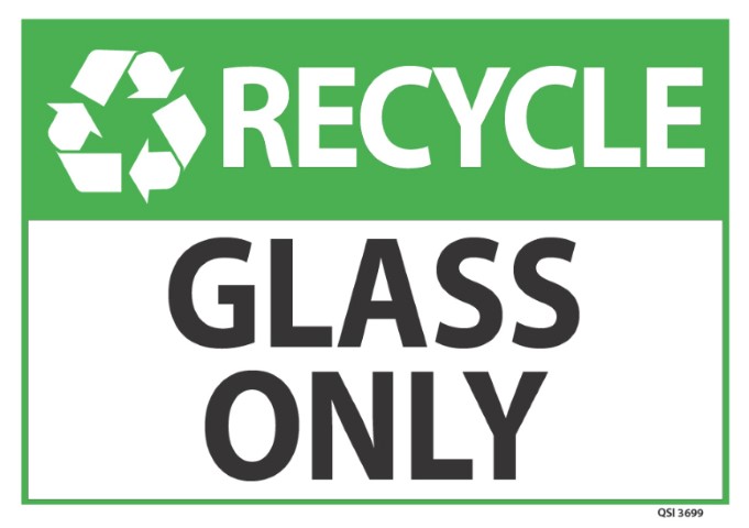 Recycle Glass Only 340x240mm