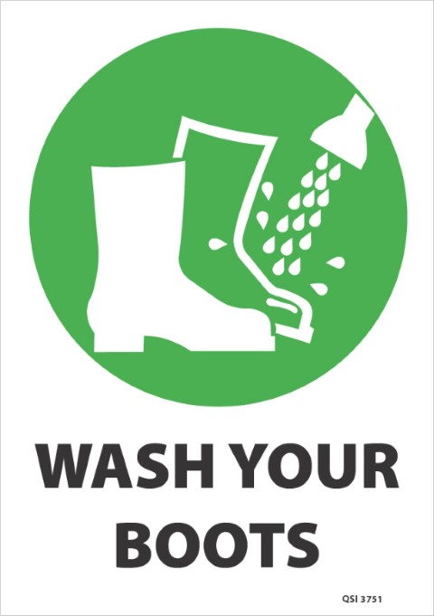 Wash your boots 340x240mm