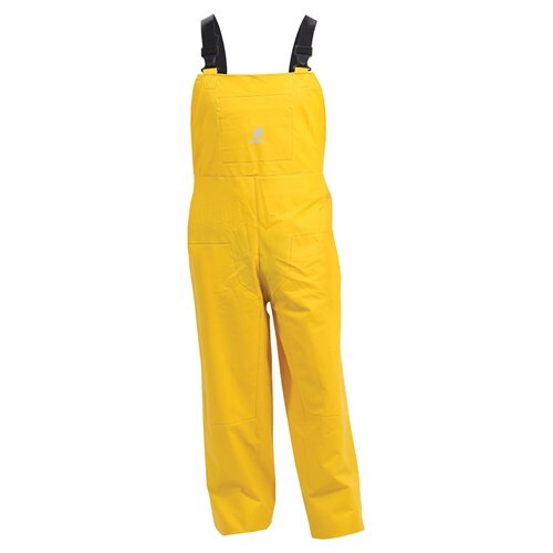 PU Coated Trousers, Hi Vis Rain Pants, Bison Stamina and Heavy Duty Overtrousers - Wet Weather Safety Clothing