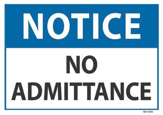 Notice Signs | Clear Communication for Safety & Awareness | All-Round Safety
