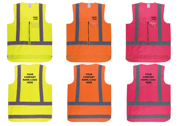 branded hi vis jackets