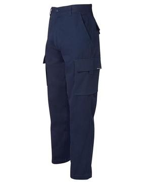 Mercerised Work Cargo Pant Navy