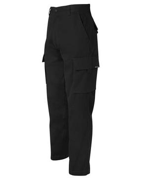 Mercerised Work Cargo Pant Black