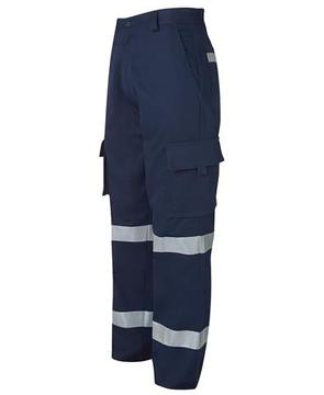 Mercerised (D+N) Multi Pocket Pant Navy