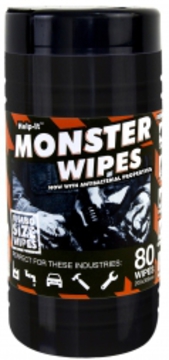 'MONSTER' Wipes - Tub of 80