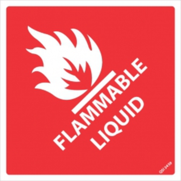 Flammable Liquid - 250mm x 250mm