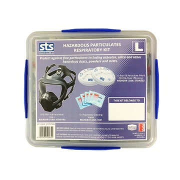STS Full Face Hazardous Particulate Respirator Kit 