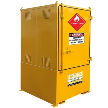 HAZBOX' Single IBC Flammable Storage Unit 1000L