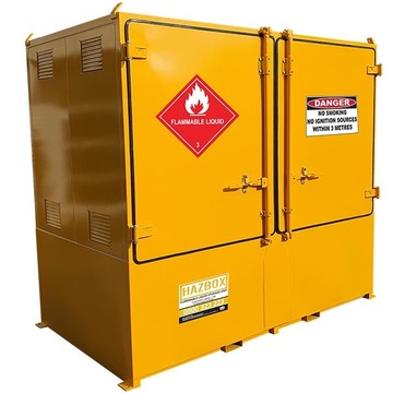 HAZBOX Twin IBC Flammable Storage Unit 2000L