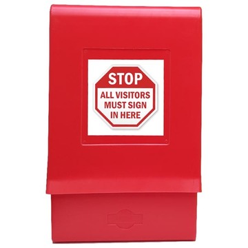 SDS Outdoor Document Box Red