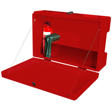 SDS Outdoor Site and Safety Box Red