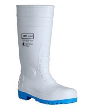 JB's Steel Toe Cap And Steel Plate Gumboot White