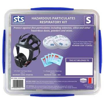 STS FS01 Full Face Respirator- Hazardous Particulates Starter Kit 