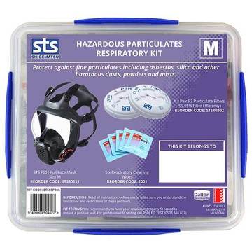 STS FS01 Full Face Respirator- Hazardous Particulates Starter Kit Med