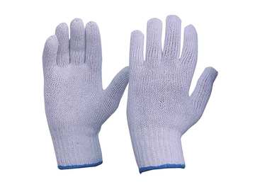 Knitted Polycotton Glove 7g Knit