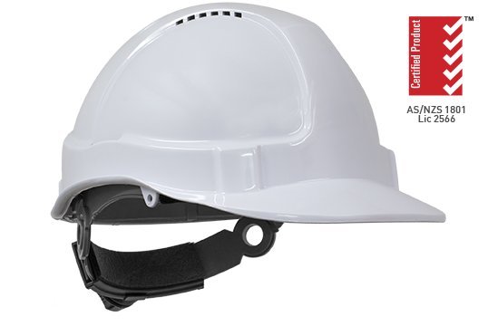 Tuff-Nut Ratchet Helmet White