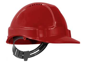 Tuff-Nut Hard Hat Pinlock Harness Red