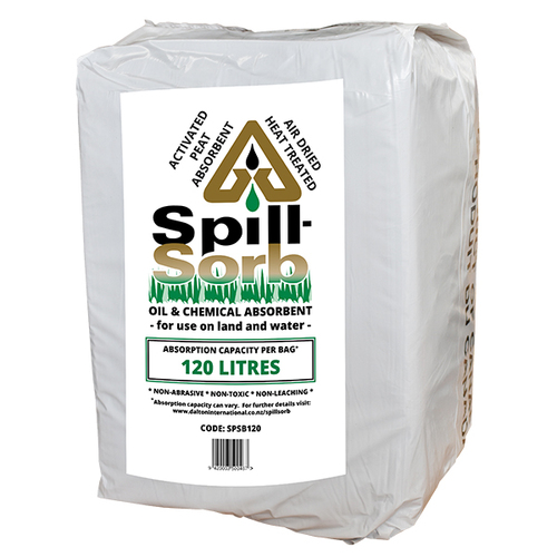 SpillZorb Oil & Chemical Absorbent Peat 120L