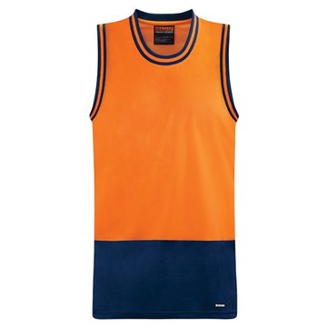 Singlet Day Only Orange Navy