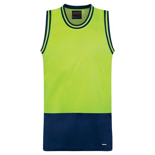 Singlet Day Only Yellow Navy