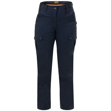Trouser Womans Lightweight Stretch Polycotton Navy