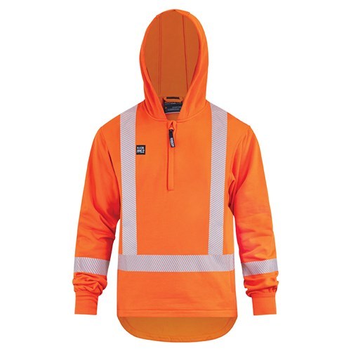 Hooded Sweat Shirt ARCGUARD Inheratex 18.4CAL TTMC-W17 X-Tape Orange